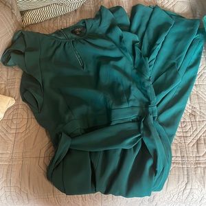 BNWOT j crew green jumpsuit